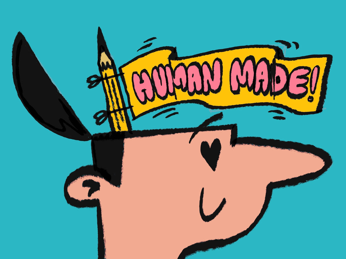 No to AI: Human made for contentious people