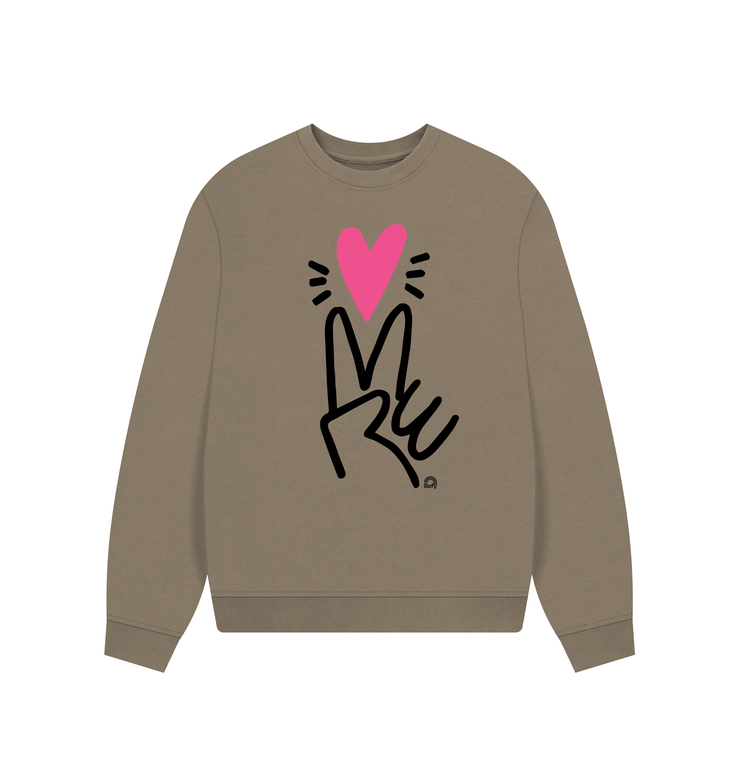 Willow Printed Sweater Front