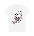 White Printed T-shirt Front