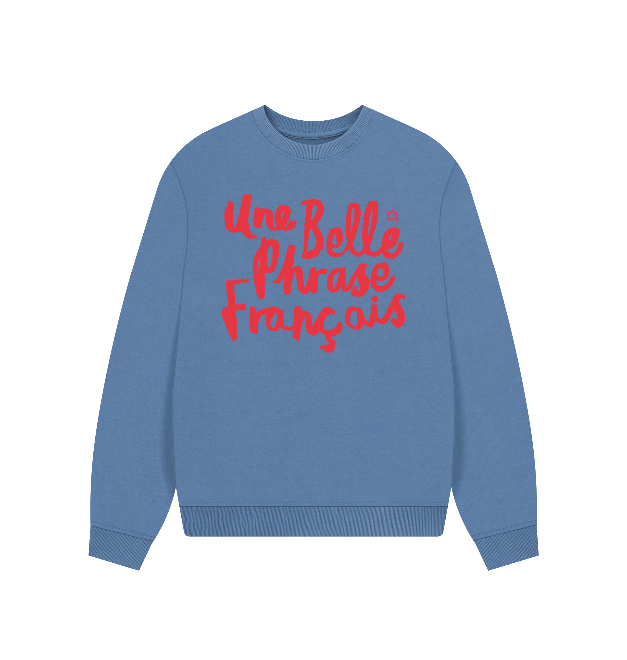 Solent Printed Sweater Front