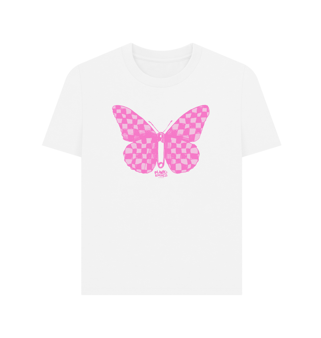 White Printed T-shirt Front