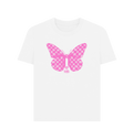 White Printed T-shirt Front
