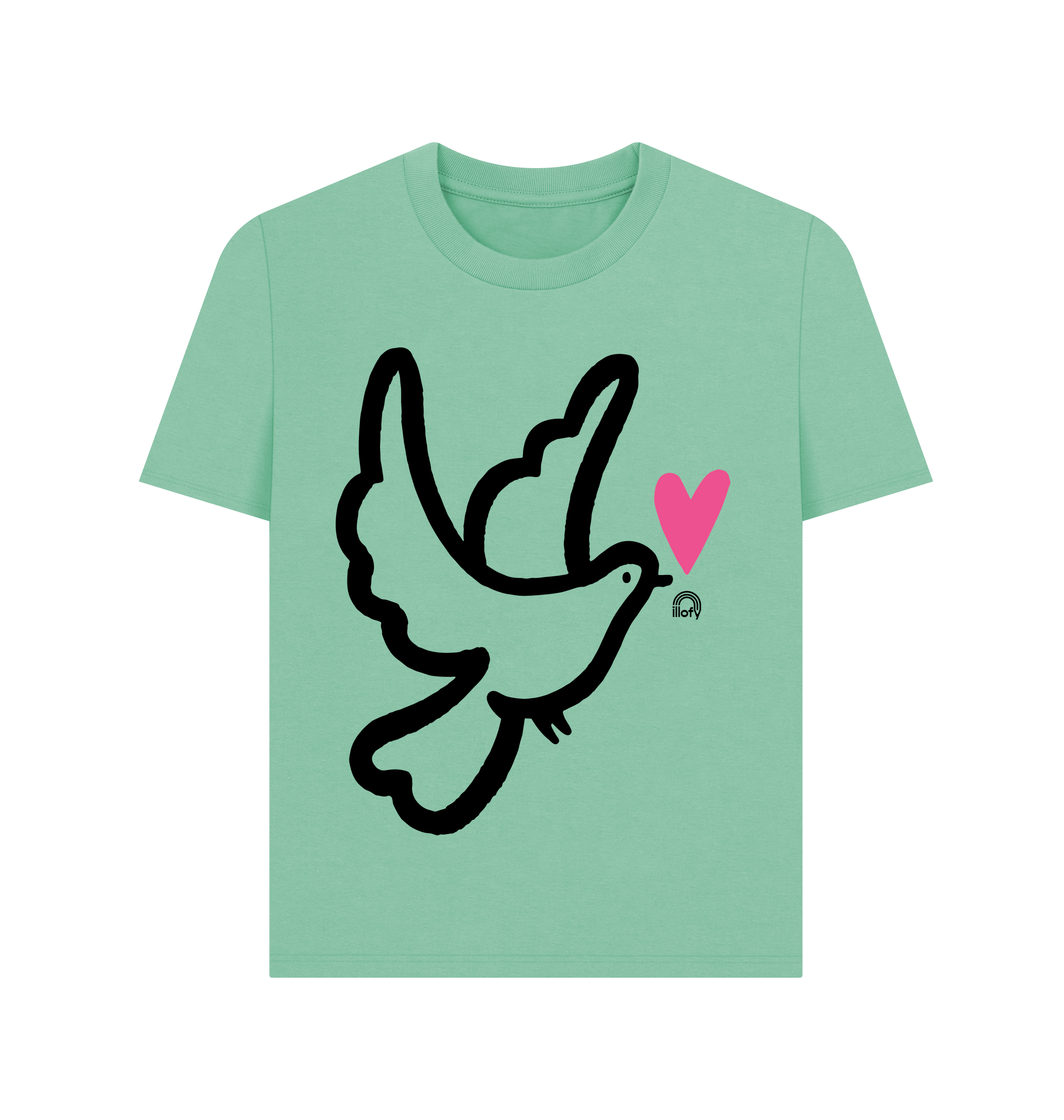 Peppermint Printed T-shirt Front