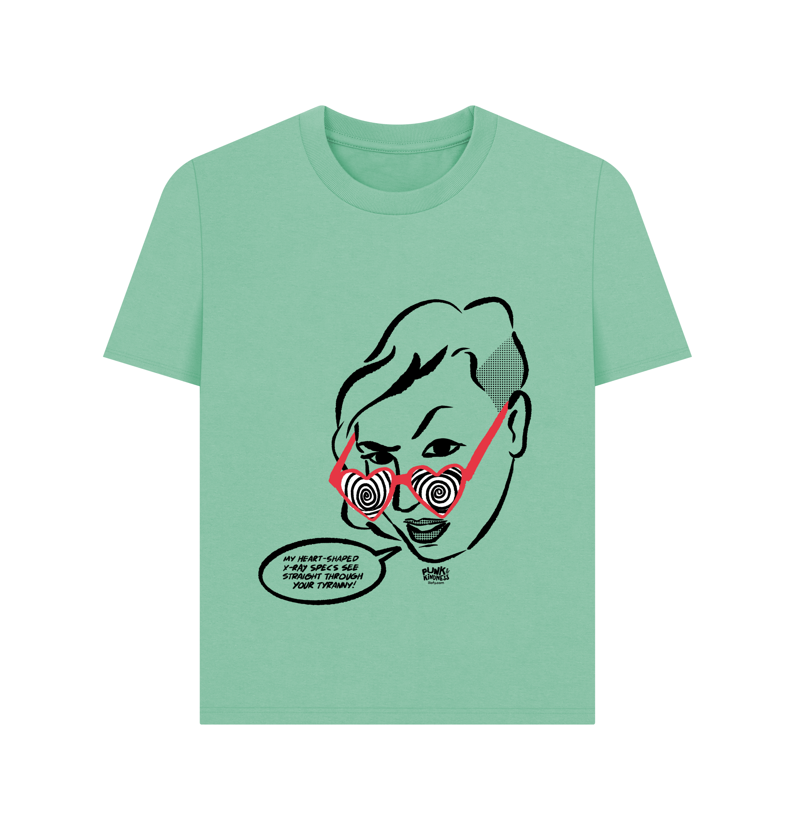 Peppermint Printed T-shirt Front