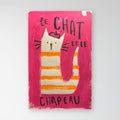 Le Chat Et Le Chapeau Original Painting