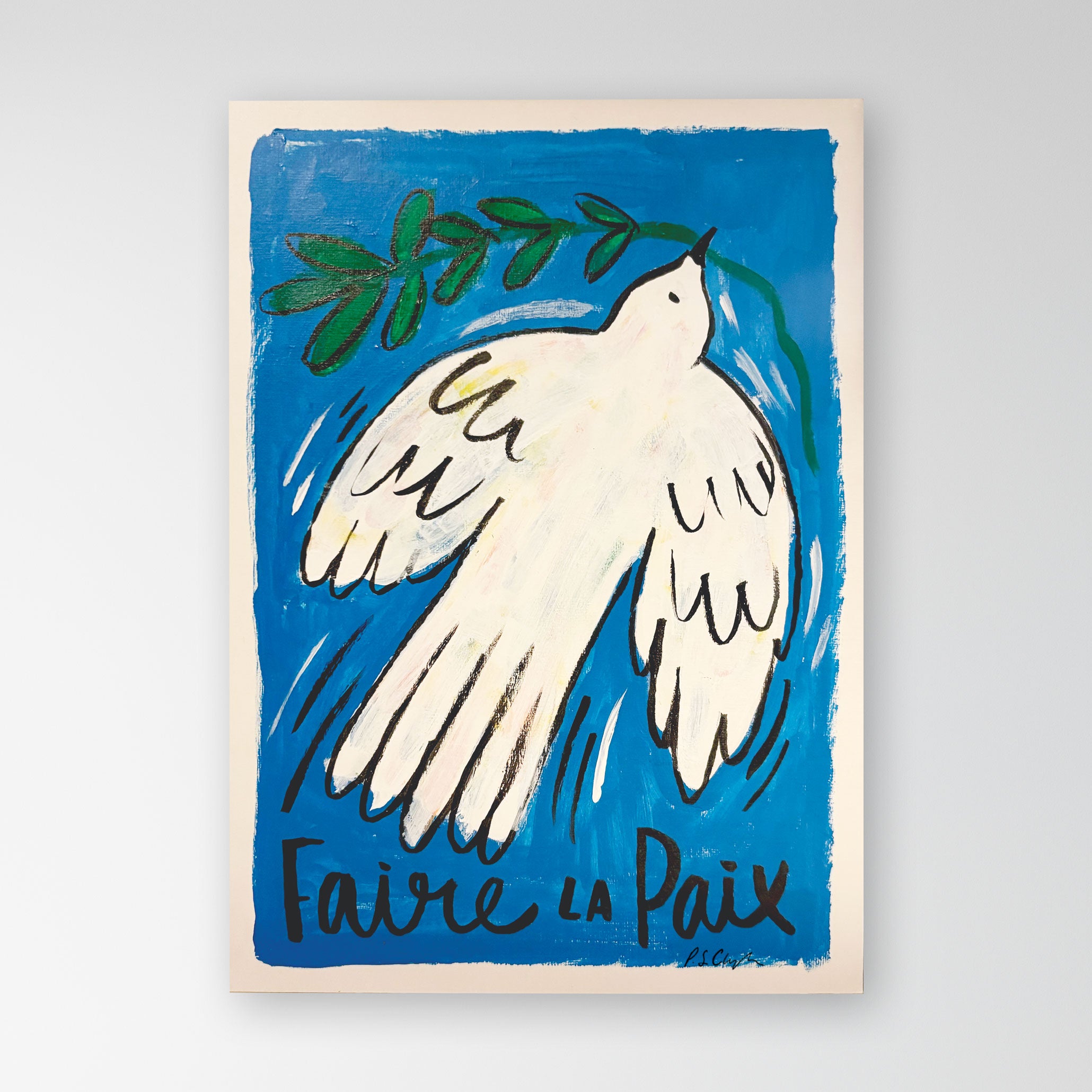 Faire La Paix Original Art Piece