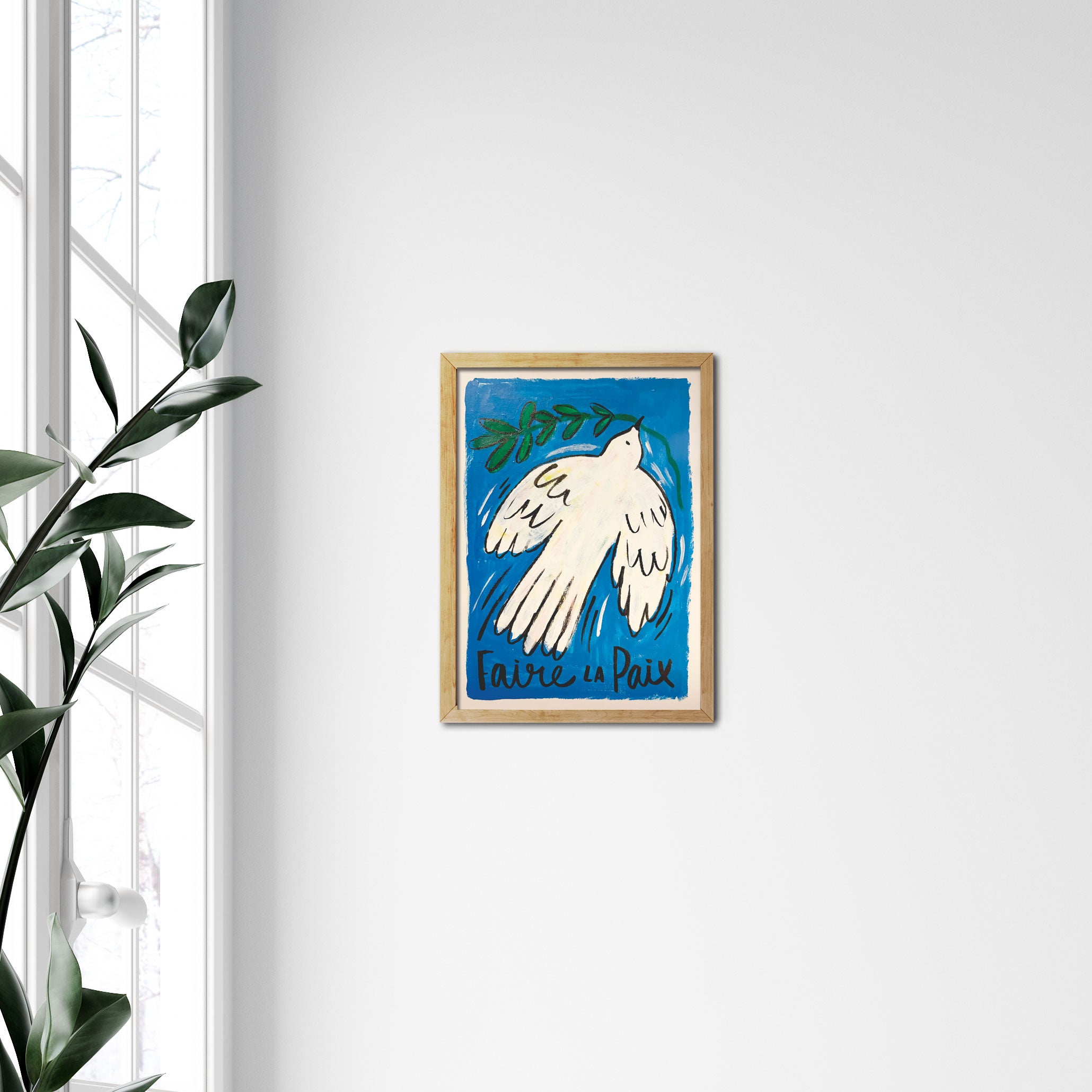 Faire La Paix Original Art Piece