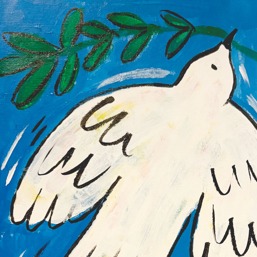 Faire La Paix Original Art Piece